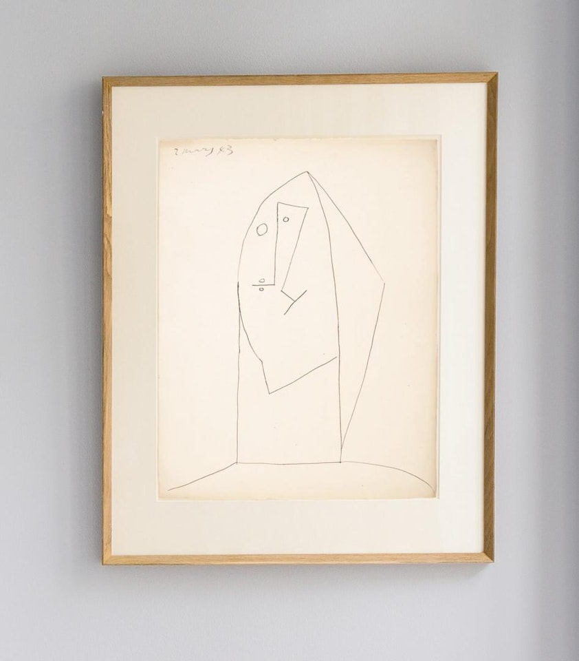 ÉTUDE DE VISAGE by Pablo Picasso