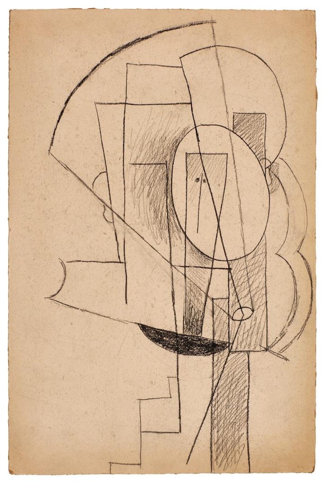 HOMME A LA GUITARE by Pablo Picasso