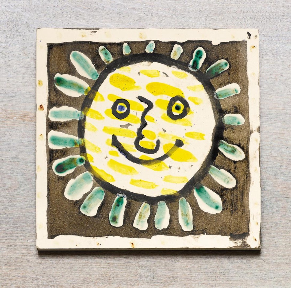 VISAGE SOLEIL by Pablo Picasso