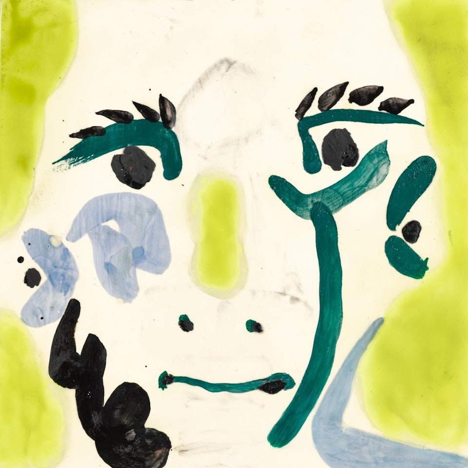 CARREAU VISAGE D’HOMME by Pablo Picasso