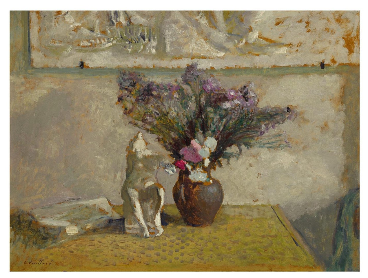 NATURE MORTE AVEC LEDA by Édouard Vuillard