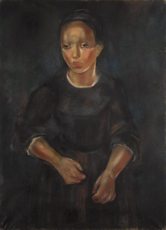 JEUNE FILLE by Maria Blanchard