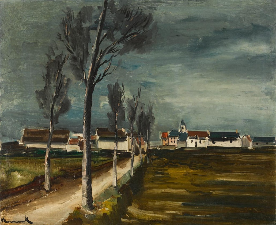 LA ROUTE EN FLANDRE by Maurice de Vlaminck