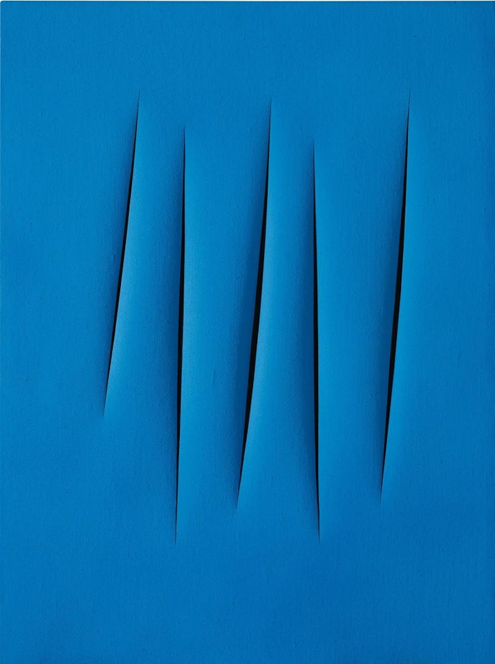 CONCETTO SPAZIALE, ATTESE  by Lucio Fontana