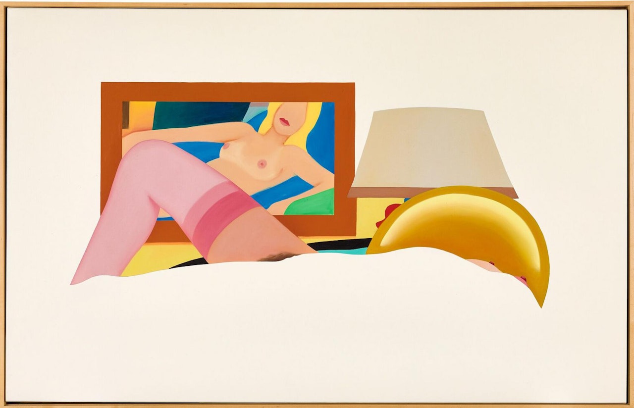 STUDY FOR DROP OUT NUDE by Tom Wesselmann