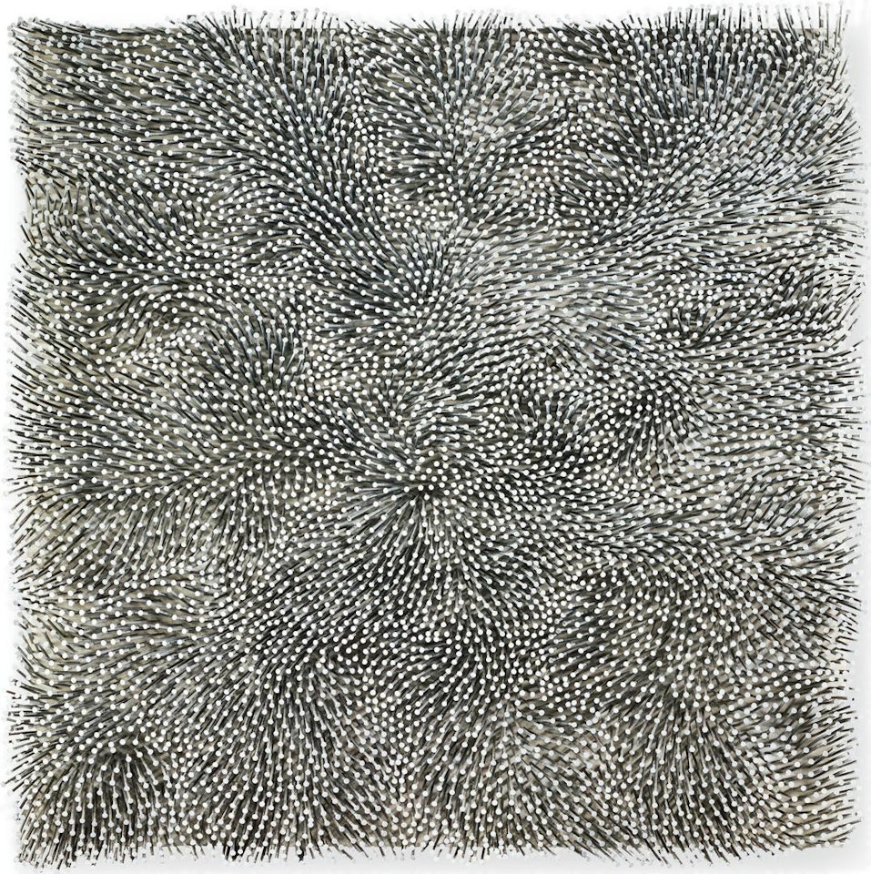 WEISSES FELD (WHITE FIELD)  by Günther Uecker