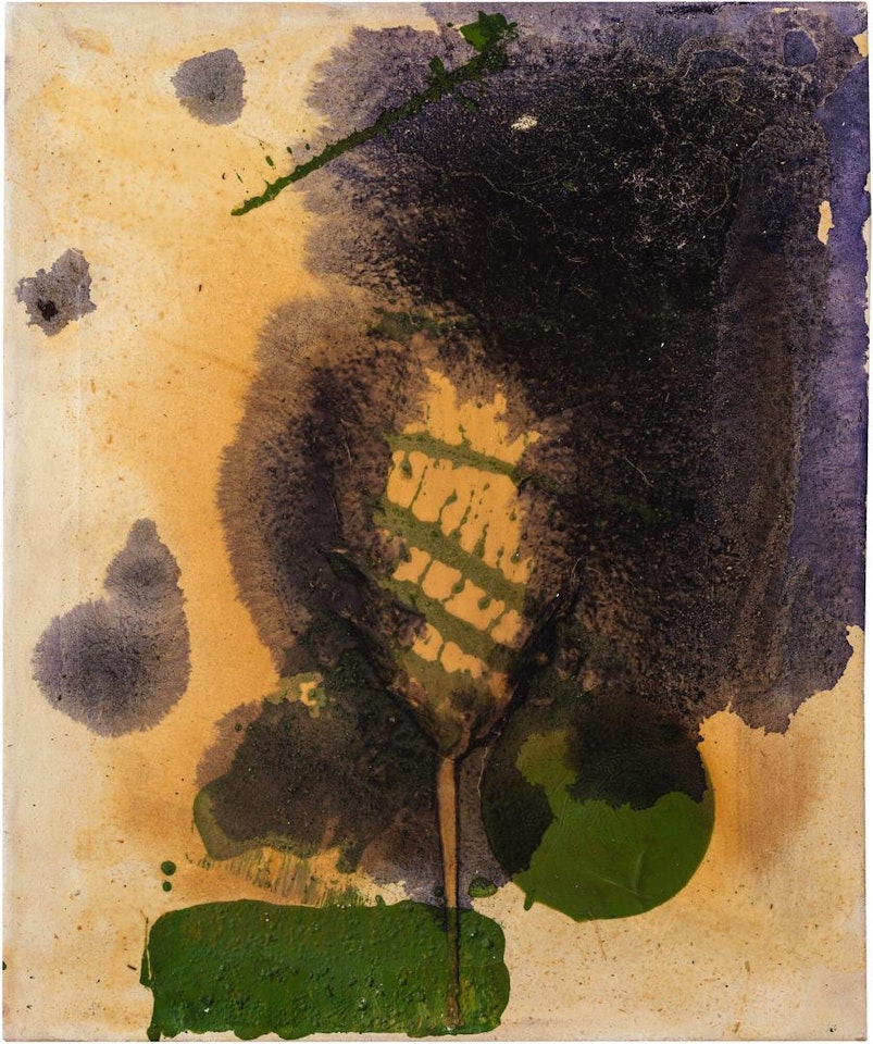 OHNE TITEL (FARBPROBE) by Sigmar Polke
