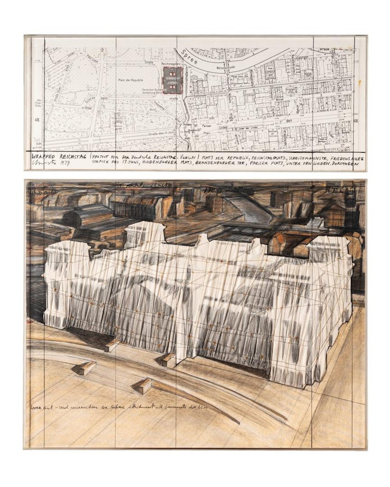 WRAPPED REICHSTAG by Christo