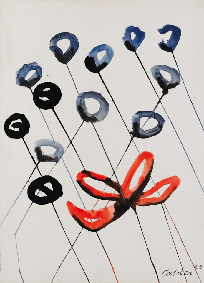 TREIZE FLEURS by Alexander Calder