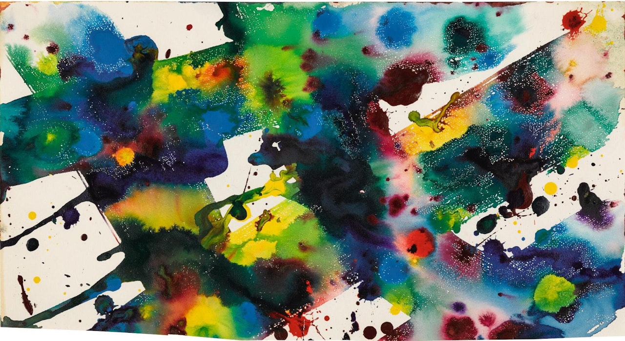 UNTITLED (SF73 - 079) by Sam Francis