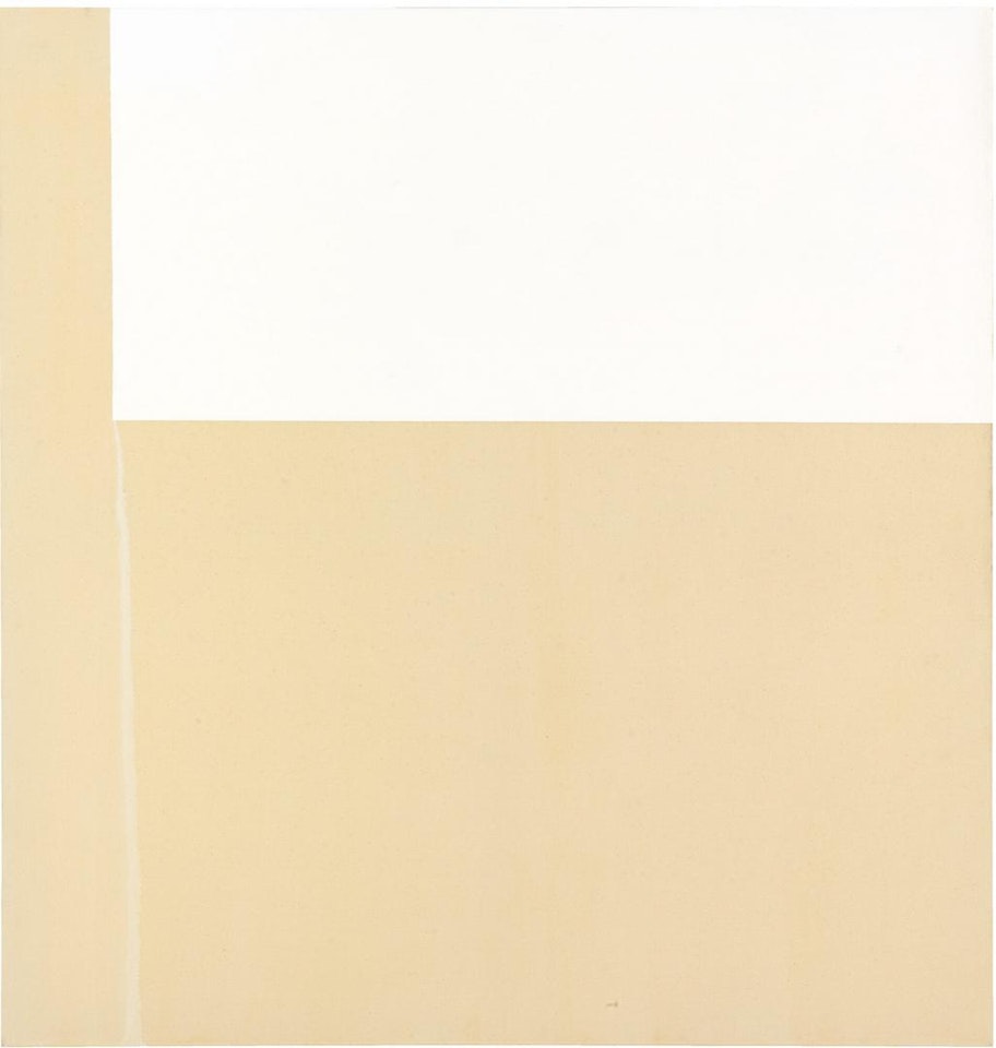 EXPOSED PAINTING, TITANIUM WHITE CI/C/583 by Callum Innes
