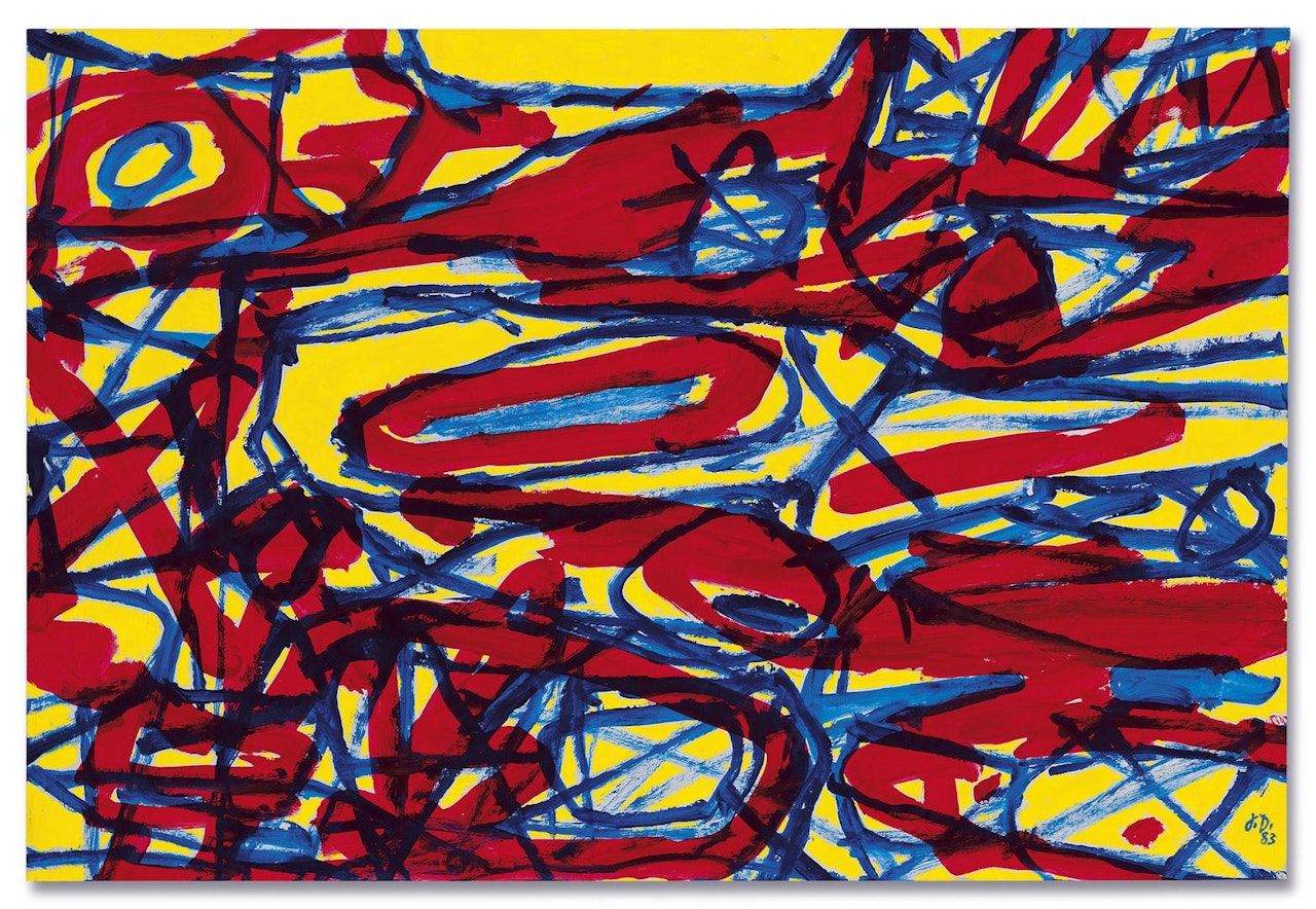 Mire G 90 (Kowloon) by Jean Dubuffet