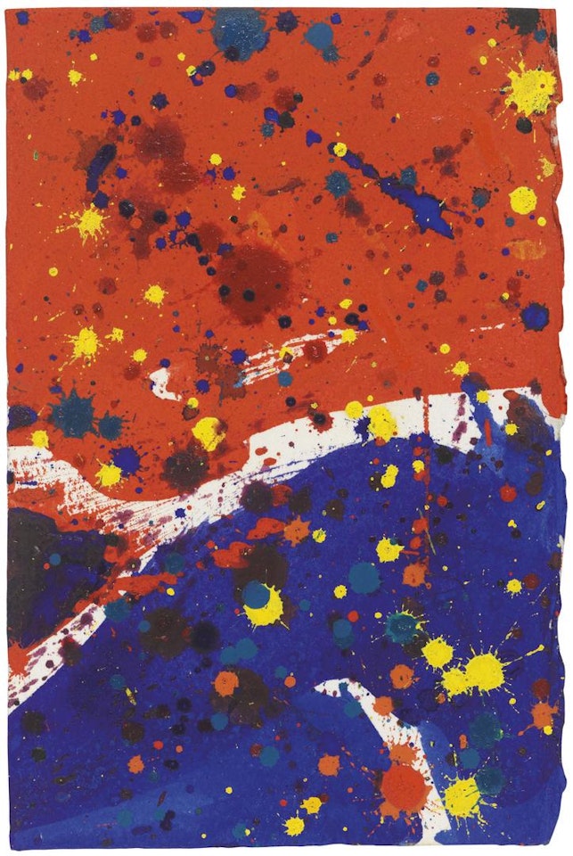 Untitled by Sam Francis