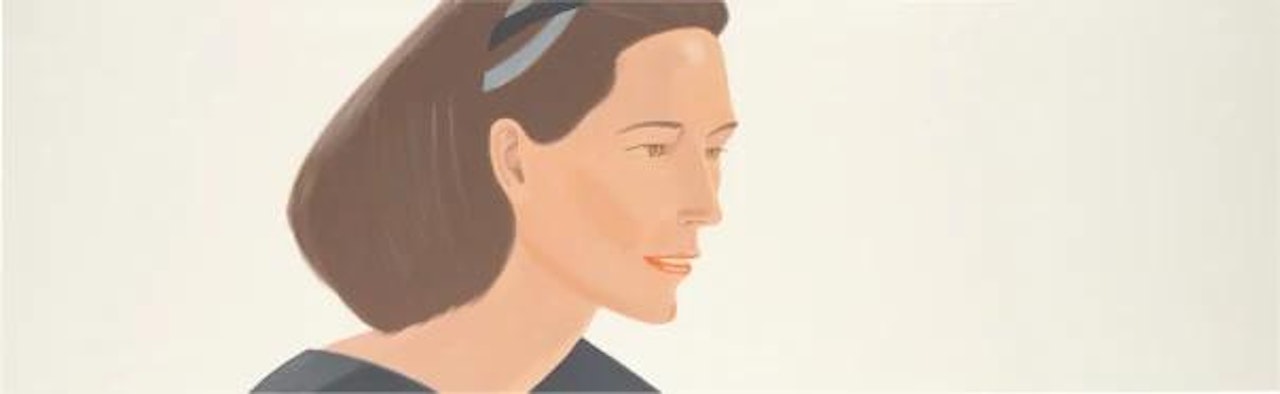 Gray Bow by Alex Katz