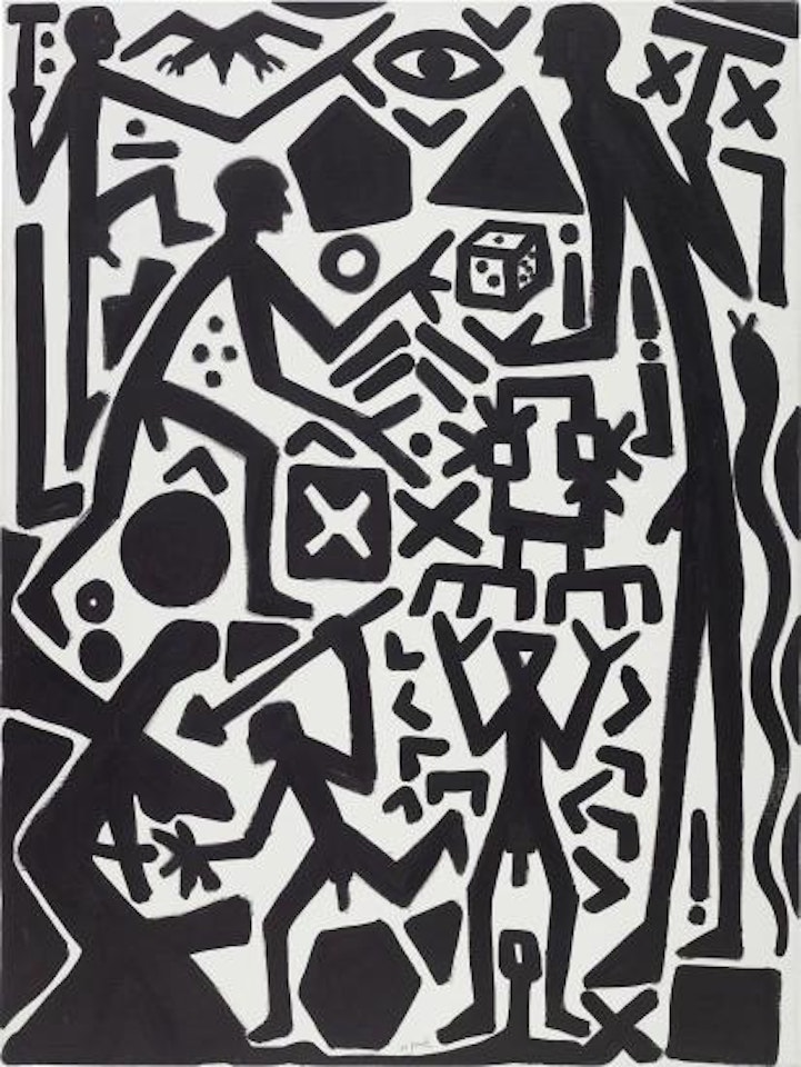 Aufstand Der Spieler by A.R. Penck