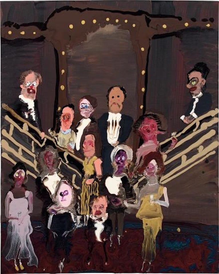 Group Portrait on the Stairs by Genieve Figgis