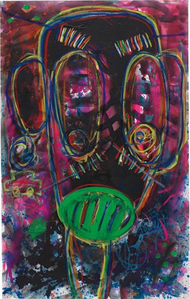 Vert a levres by Aboudia Abdoulaye Diarrassouba