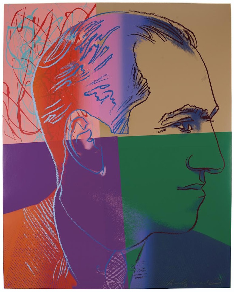 George Gershwin by Andy Warhol