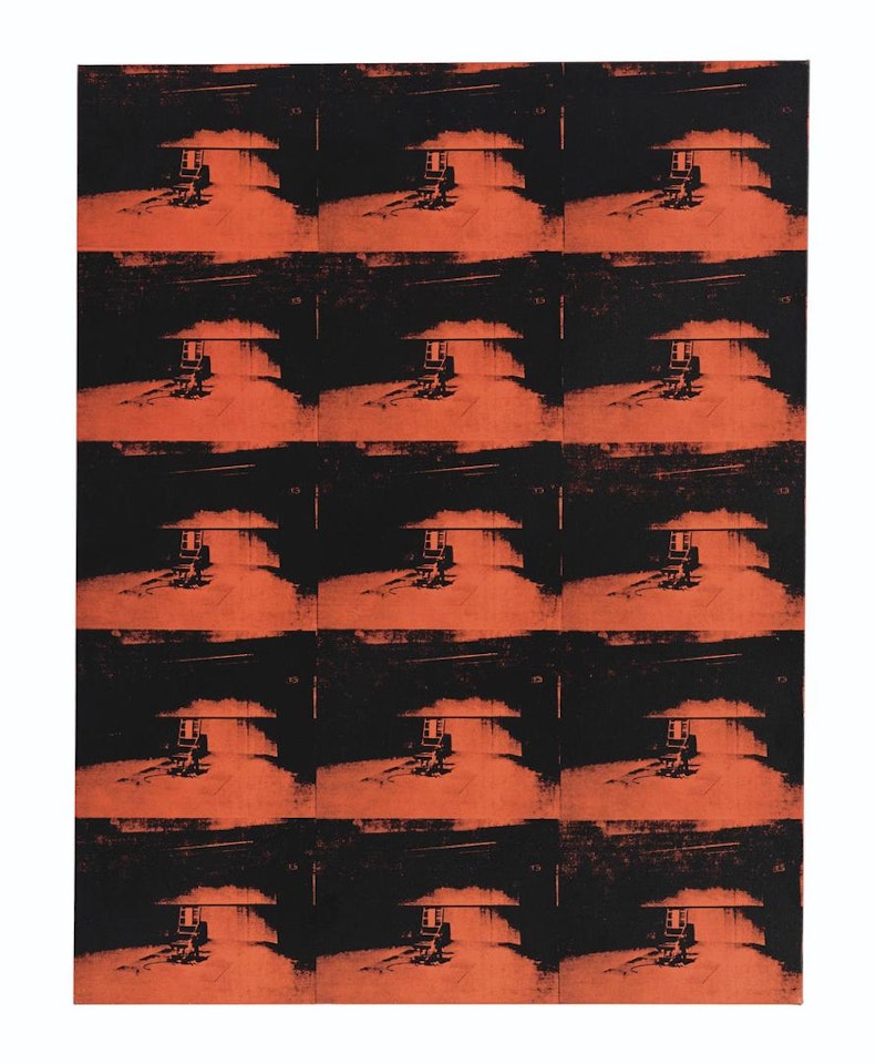 Andy Warhol, 'Orange Disaster', 1963 by Richard Pettibone