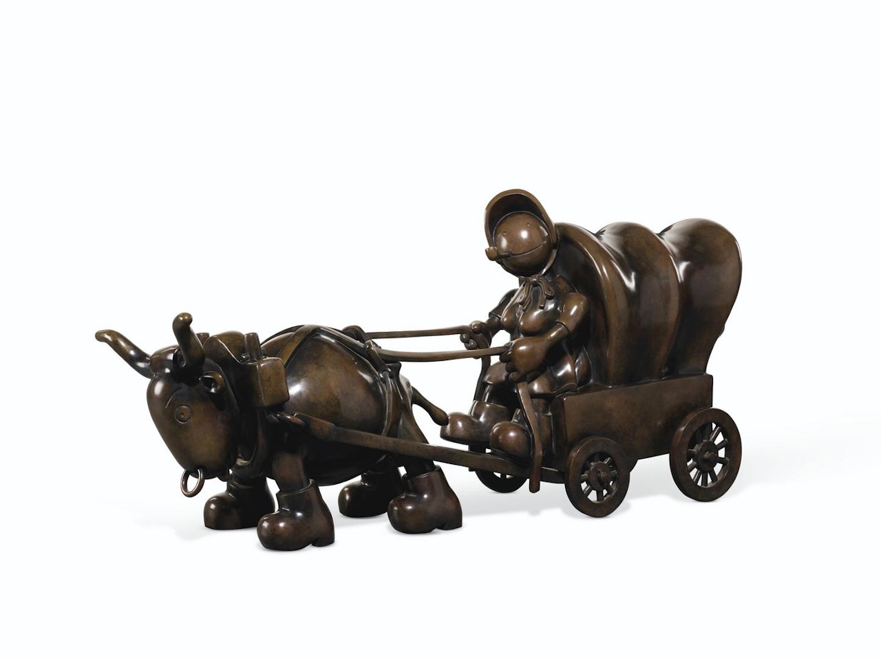 Covered Wagon by Tom Otterness