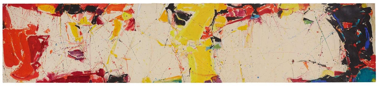 STUDY FOR CHASE MURAL by Sam Francis
