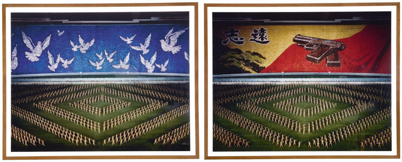 PYONGYANG II by Andreas Gursky