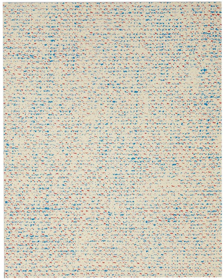 UNTITLED (BLUE-RED)  by Cheyney Thompson