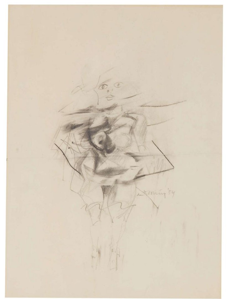 WOMAN by Willem de Kooning