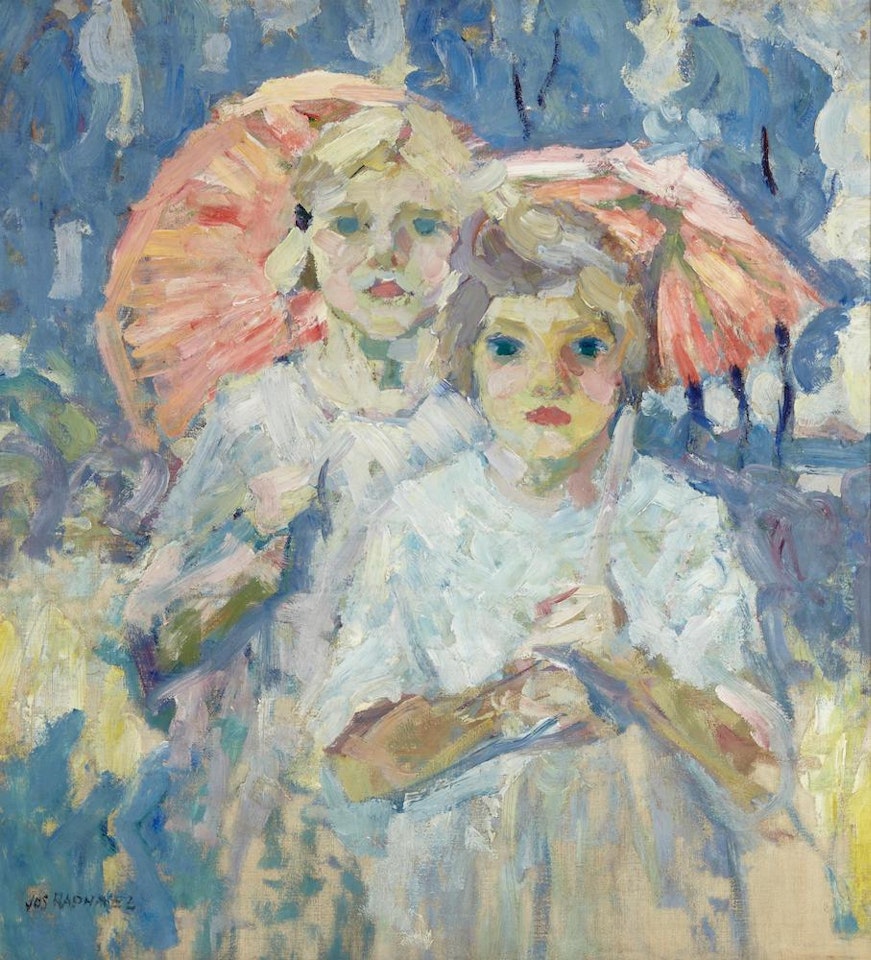 The Paper Parasols by Joseph Raphael