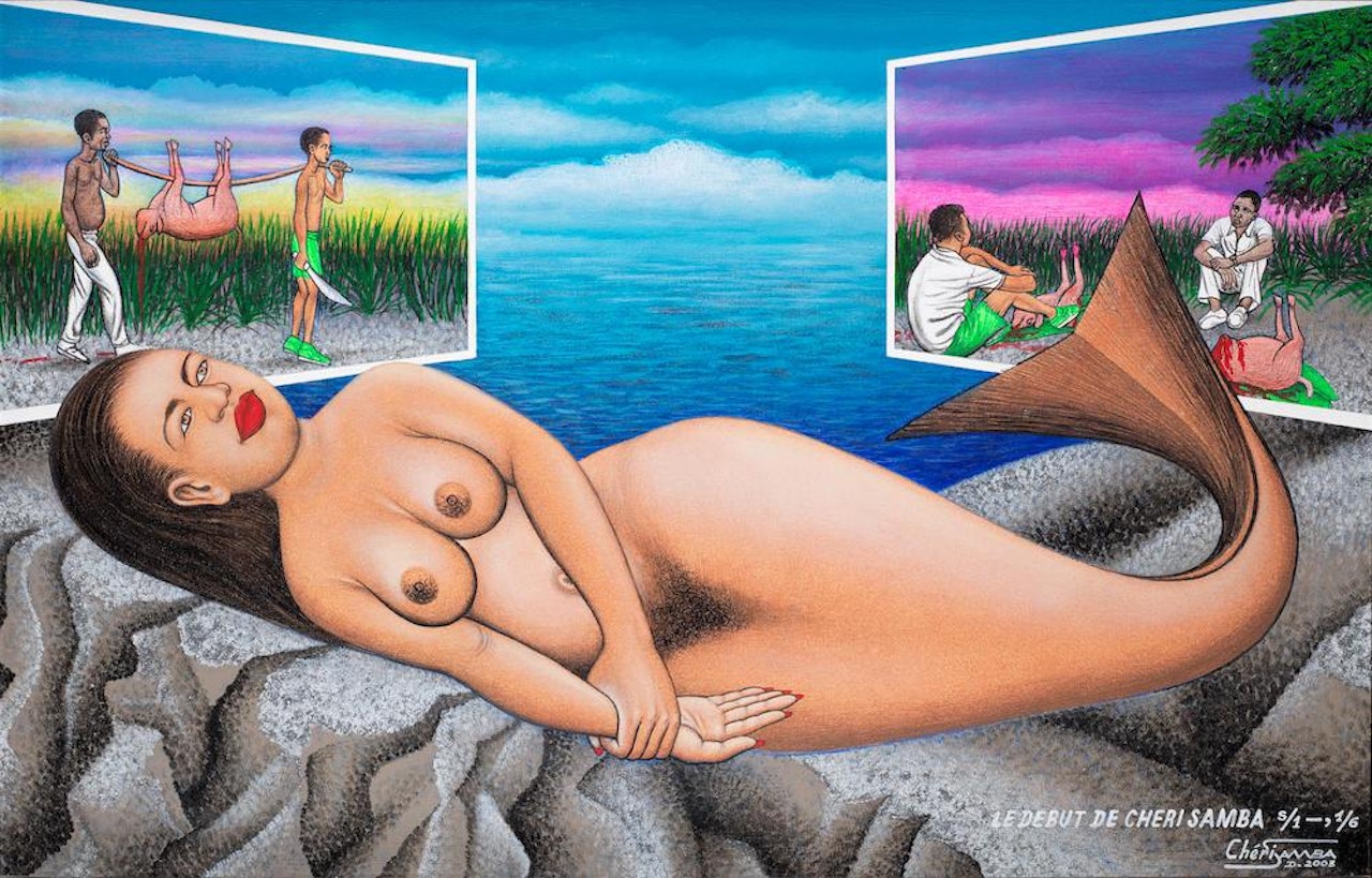 'Le Debut de Cheri Samba' (La Sirene II) by Chéri Samba