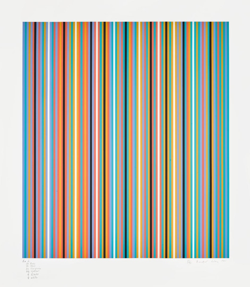 RA 2 (S. 28) by Bridget Riley