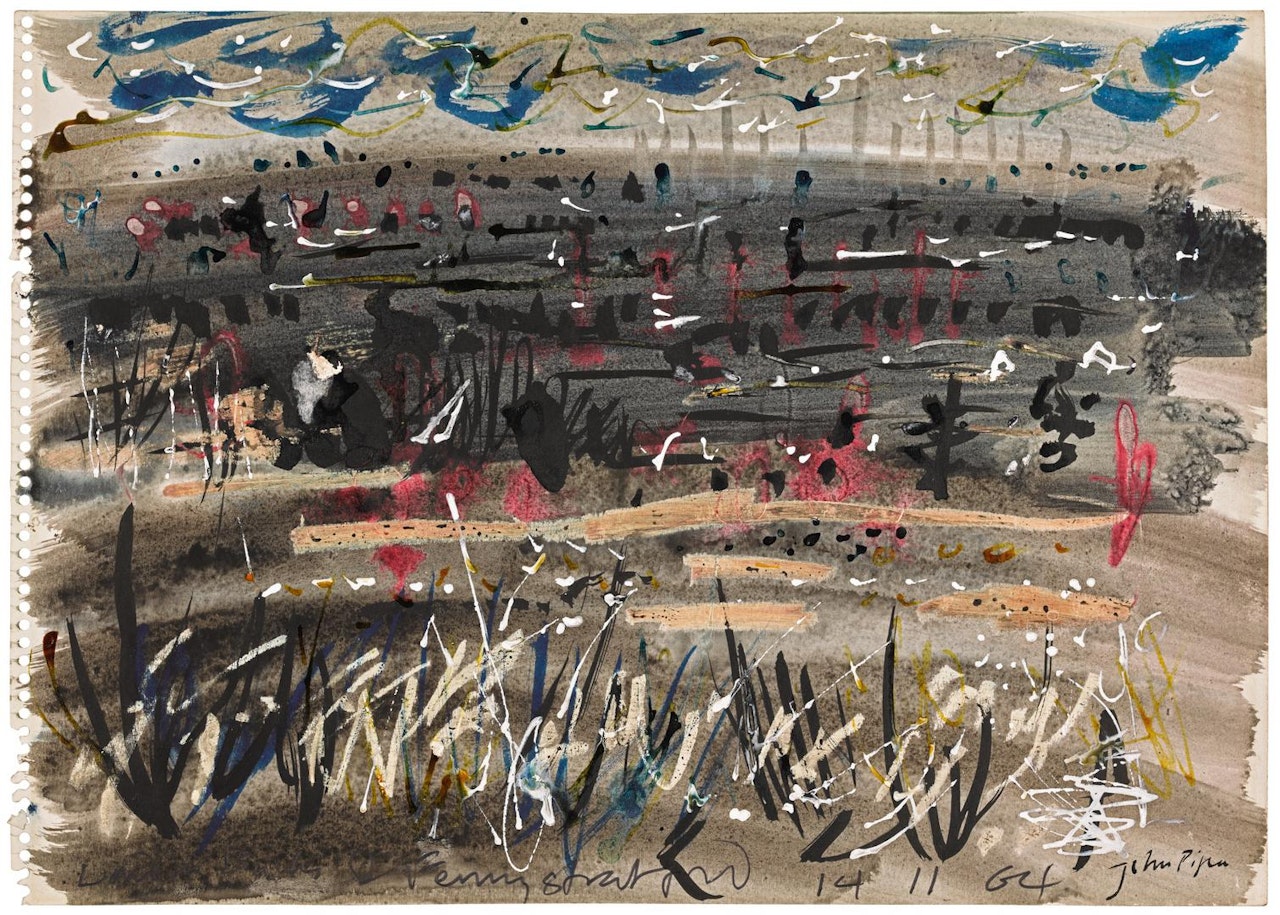 FENNY STRATFORD, BUCKINGHAMSHIRE, ENGLAND by John Piper