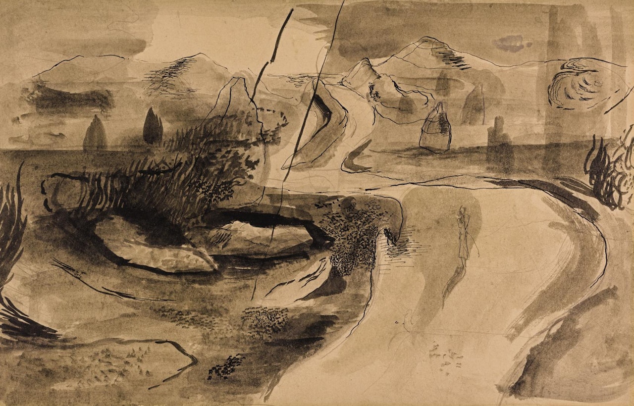 ROAD WITH ROCKS by Graham Sutherland