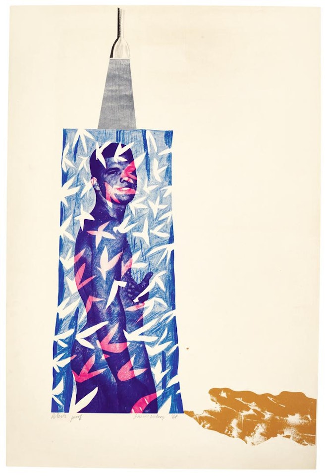CLEANLINESS IS NEXT TO GODLINESS (S. A. C., MCA TOKYO 39) by David Hockney