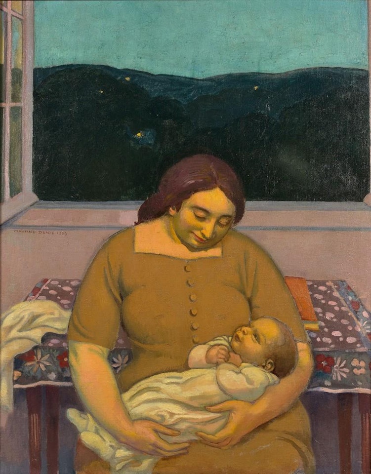 Maternal meditation by Maurice Denis