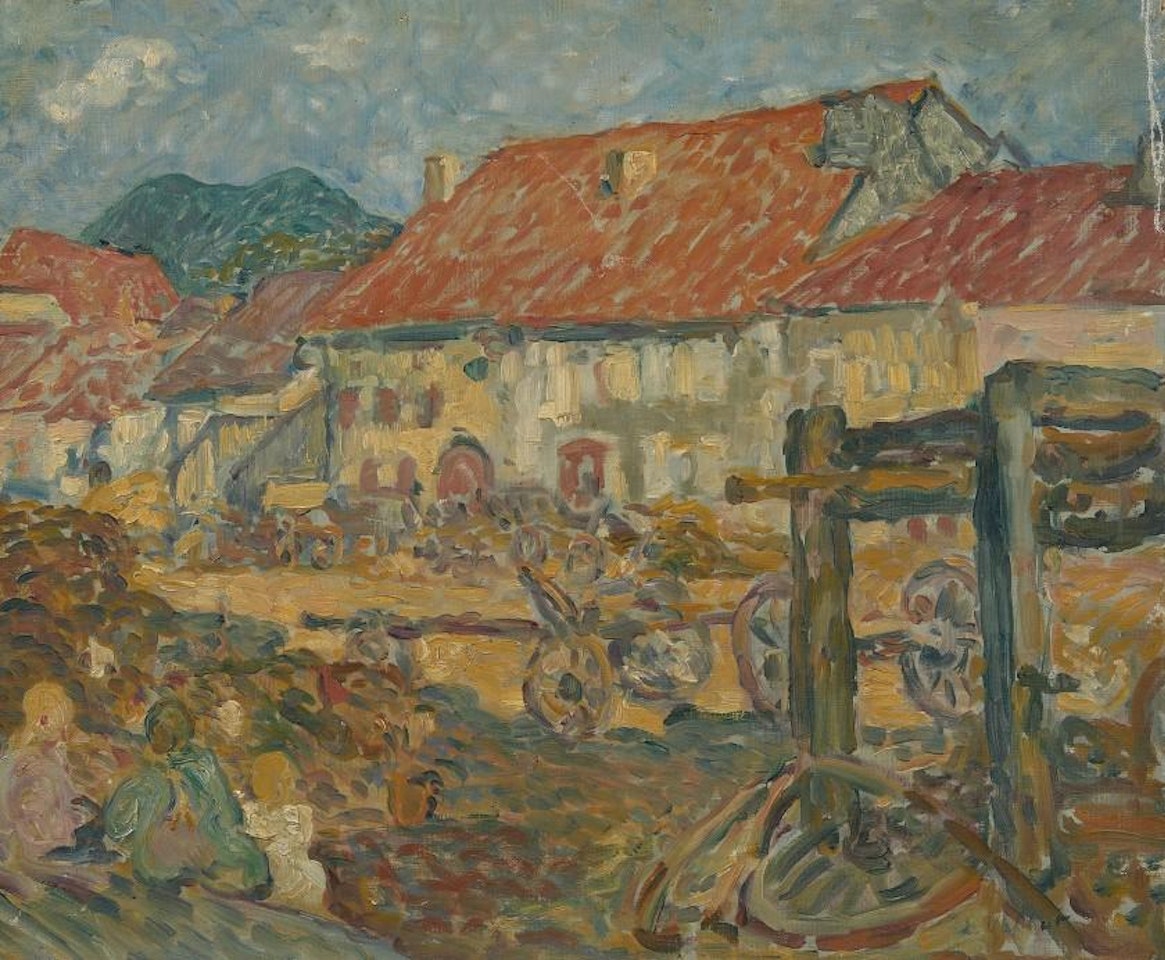 Farmyard by Louis Valtat