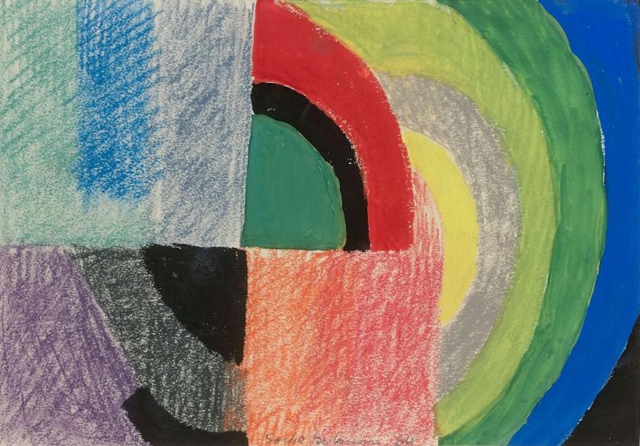 Color rhythm by Sonia Delaunay