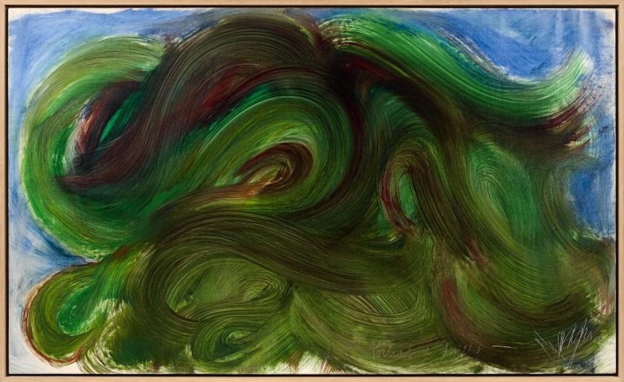PORTRAIT OF JULY by Jean Messagier