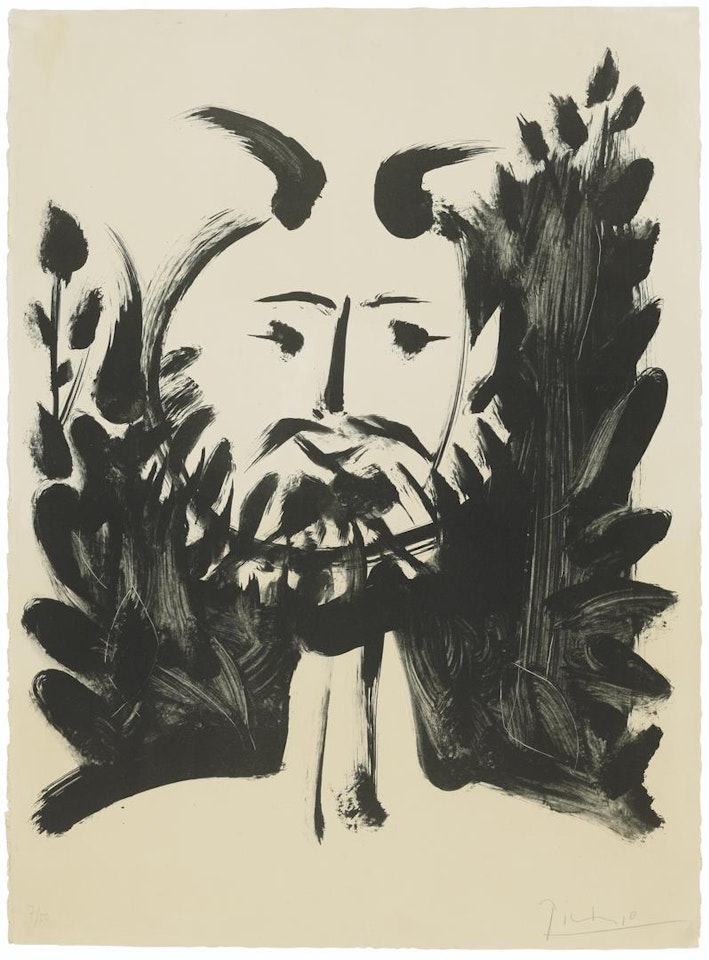 Faune souriant by Pablo Picasso