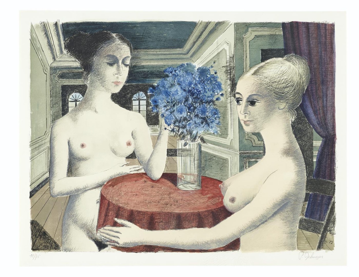 Silence by Paul Delvaux