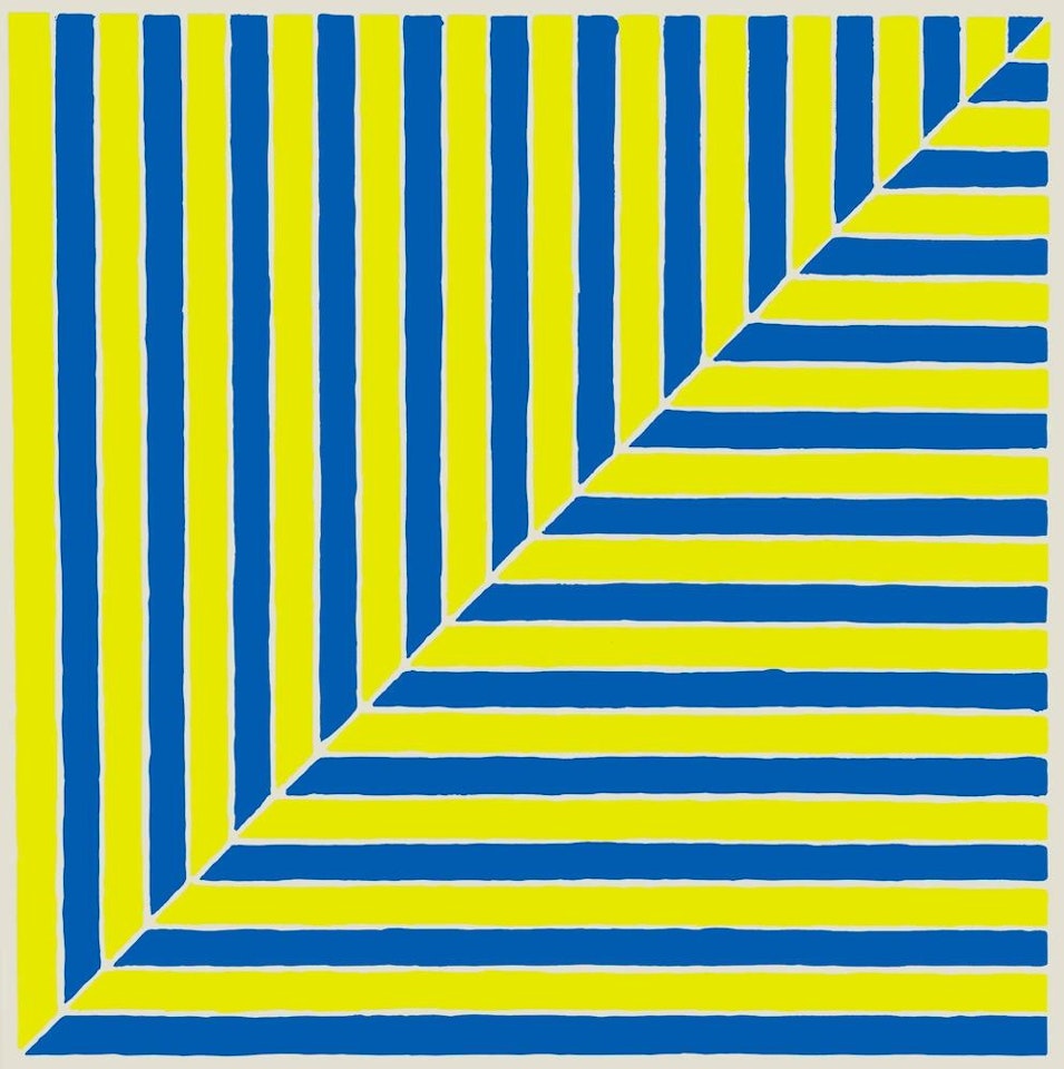 Untitled (Rabat), from X + X (Ten Works by Ten Painters) by Frank Stella