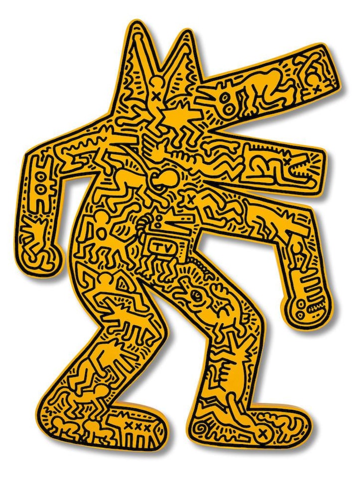 Dog by Keith Haring