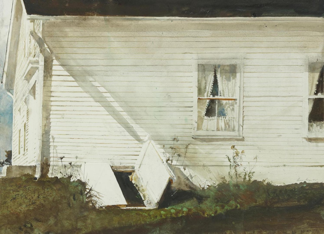 ELSIE'S HOUSE by Andrew Wyeth