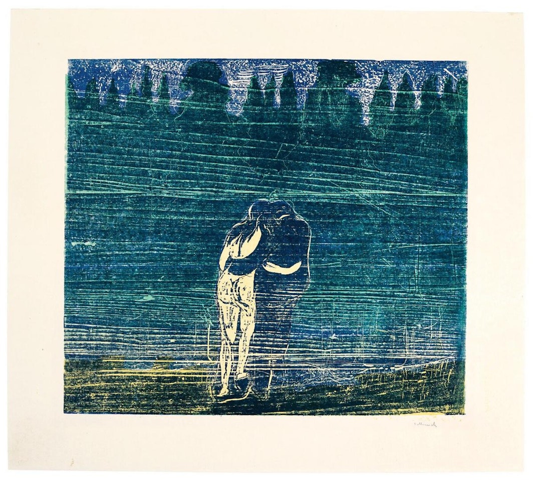 TOWARDS THE FOREST I (WOLL 112; SCHIEFLER 100) by Edvard Munch