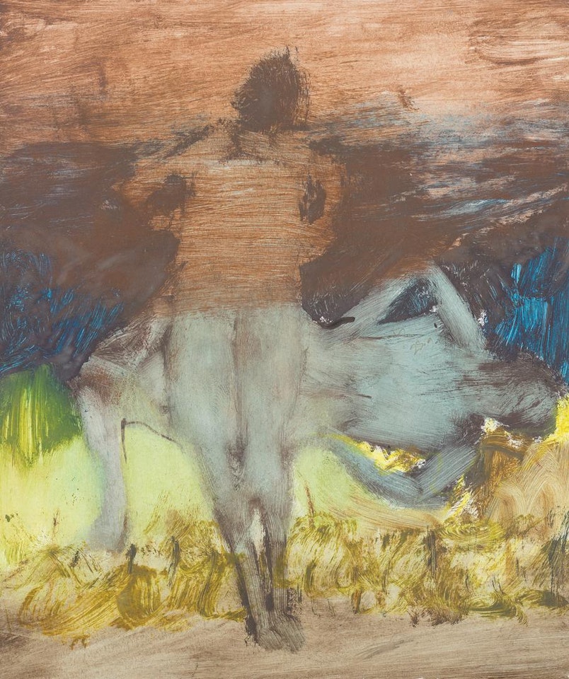 Two figures by Sidney Nolan