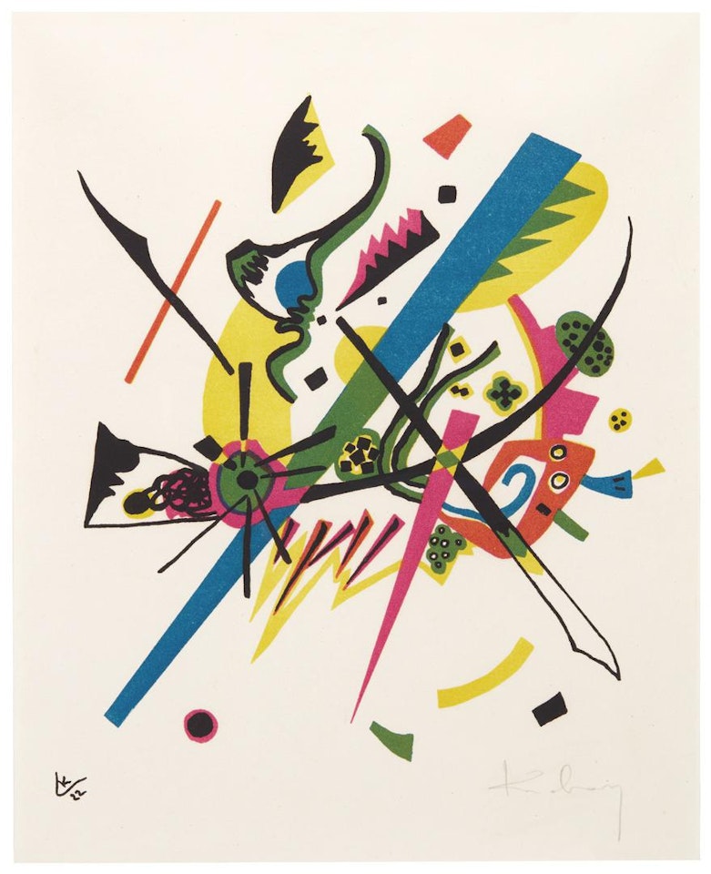 KLEINE WELTEN I (R. 164) by Wassily Kandinsky