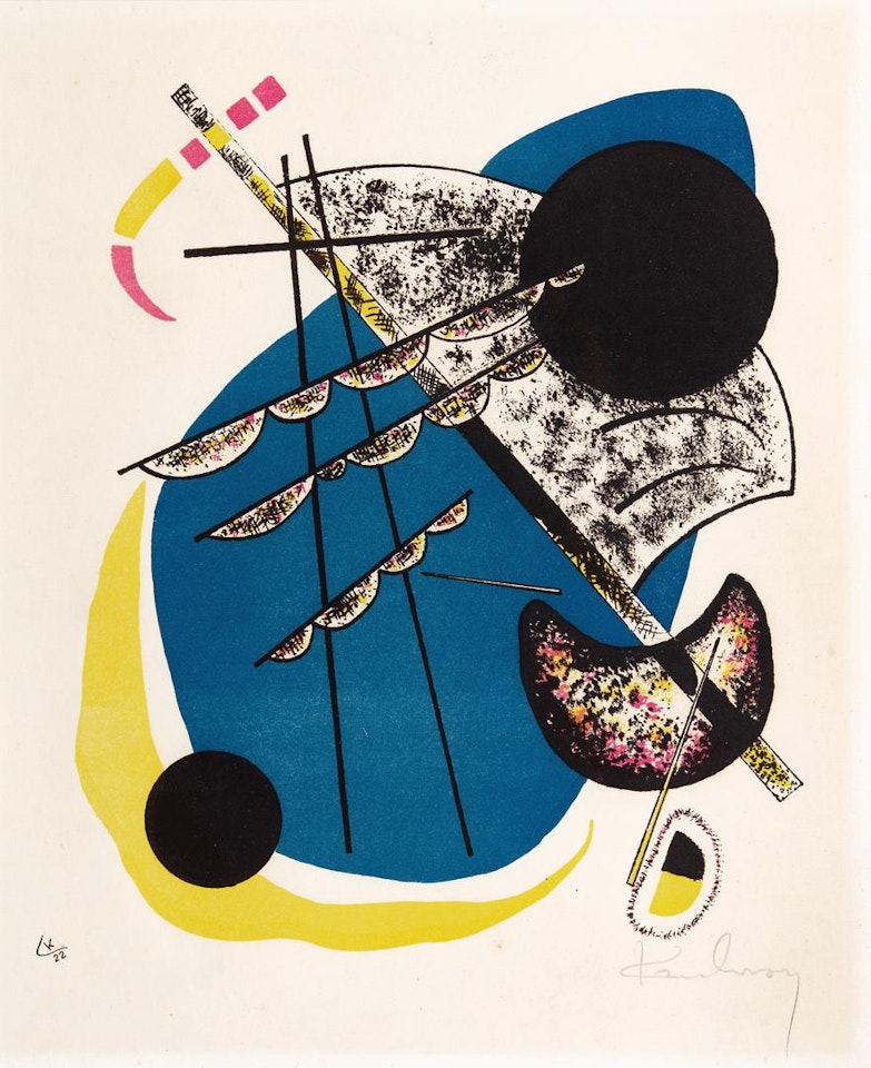 KLEINE WELTEN II (R. 165) by Wassily Kandinsky