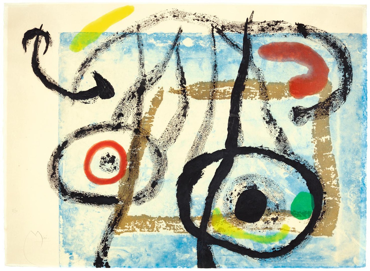 L’OISEAU DE NUIT (D. 336) by Joan Miró