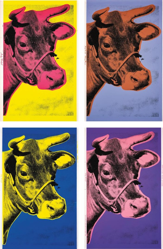 COW (FELDMAN & SCHELLMANN II.11, 11A, 12, 12A) by Andy Warhol