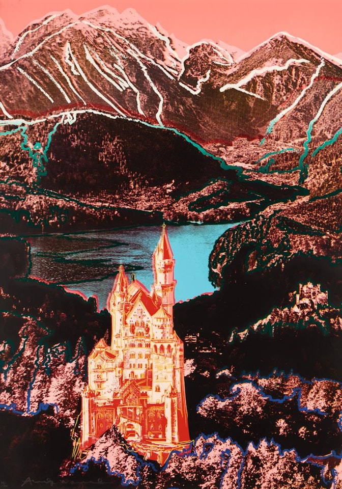 NEUSCHWANSTEIN (F. & S. II.372) by Andy Warhol